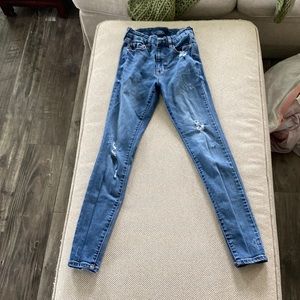 Aeropostale High-Rise Curvy skinny jeans. Size 2. EUC